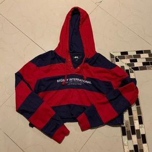 Stussy cropped hoodie
